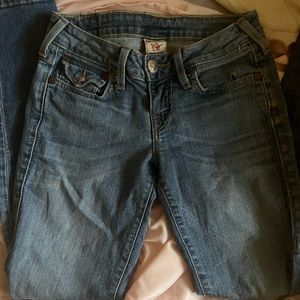 true religion straight leg jeans